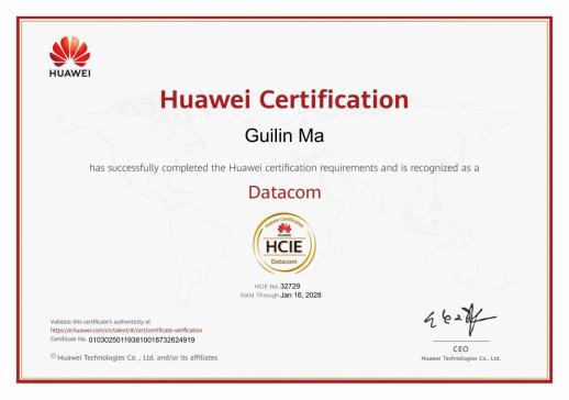 HCIE华为认证ICT高级
